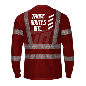 Ensemble industriel professionnel chemise en polyester boutonnée à bavette avec col rond approvisionnement en vrac OEM à bas prix pour les ouvriers d'usine - Product Image 6