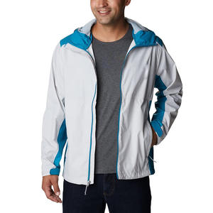 Blouson matelassé à capuche pour homme, haute qualité, automne, col montant personnalisé, fermeture éclair, style universitaire, logo avant, streetwear - Product Image 1