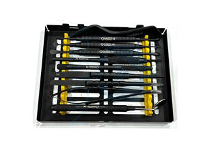 Kit de Microcirugía Periodontal Premium, Juego de Instrumentos Quirúrgicos Orales con Recubrimiento Negro de DOM MED DYNAMICS - Product Image 5