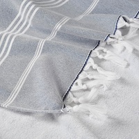 Ensemble de serviettes de bain personnalisées en coton de luxe de haute qualité grandes serviettes de plage turques personnalisées avec logo double éponge Pestemal