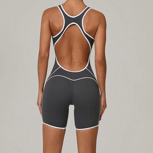 Women Yoga 2 Pieces Workout Outfits <b>Seamless</b> High Waist <b>Leggings</b> Sports Crop <b>Top</b> Running Clothes <b>Sets</b> - Product Image 2