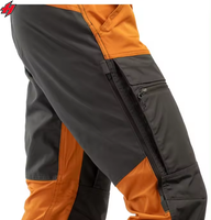 Fabricant de vêtements Pantalon de randonnée tissé Softshell pour hommes Pantalon de randonnée de construction imperméable pour l'extérieur pour le camping et le trekking
