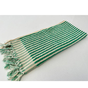 Premium Quality 100% Cotton <b>Striped</b> Bath and <b>Hand</b> <b>Towel</b> Quick-Dry Multi-Purpose 50x100 250gr Made in Turkey - Product Image 1