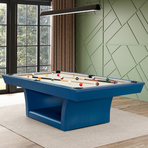 Table de billard de luxe personnalisée de 7ft-Table de billard Table en ardoise Lit en bois massif Rails de coussin en caoutchouc pour FS-T9 de salle de jeux à domicile - Product Image 4