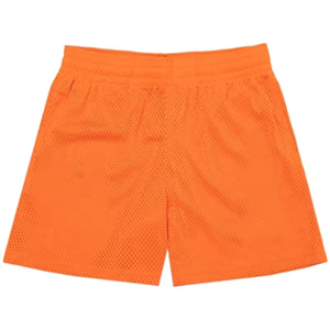 Vente en gros de shorts en maille avec logo personnalisé pour femmes gym basket-ball en silicone bouffée broderie impression entraînement séchage rapide shorts2026 - Product Image 5