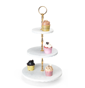 <b>Marble</b> <b>Cake</b> <b>Stand</b> Best Price Brass handle Factory Price <b>Marble</b> <b>Cake</b> Server <b>Stand</b> Customized Wholesale Suppiler - Product Image 2