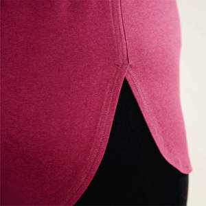 92% Polyester Recyclé 8% Spandex Slim Fit Séchage Rapide Anti Adour Raspberry Coulis Mix Femmes Renouveler Respirant Haut À Manches Longues - Product Image 6