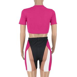 Sujetador deportivo para mujer, mallas sólidas de LICRA/algodón, conjunto de gimnasio elástico hecho en Pakistán, deportes de ojo de halcón (verificado por PayPal) - Product Image 3