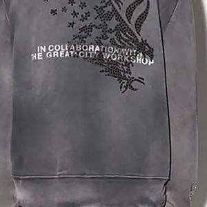 Personnalisé de haute qualité 100% coton lavé à l'acide à capuche hommes à manches longues veste à glissière Street Wear mode pour l'hiver - Product Image 2