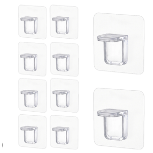Mucit Home Adhesive Shelf <b>Builder</b> 4-Piece Clip Set - Product Image 2