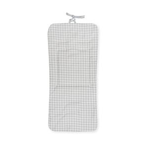 Nid d'abeilles & Vichy Mod. Housse de poussette en tissu bleu pétrole - Product Image 1