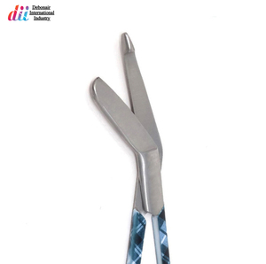 Ciseaux chirurgicaux en acier inoxydable à poignée multicolore, logo personnalisé imprimé, manuel, certifiés CE, réutilisables - Product Image 4