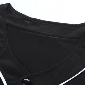 Camiseta de Béisbol Personalizada de la Mejor Calidad, Ropa Deportiva con Logotipo Personalizado, Camiseta de Béisbol Cómoda de Secado Rápido para Hombre - Product Image 3