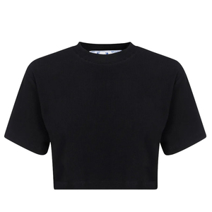 T-shirt à manches courtes et col rond pour femmes personnalisé Top court personnalisé pour les femmes T-shirt ajusté T-shirts surdimensionnés pour femmes - Product Image 6