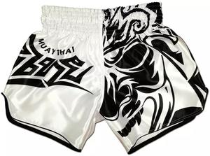 GAF Qualité Logo personnalisé Short de boxe 100% Polyester Muay Thai Shorts pour adultes Pour MMA BJJ Gym Service OEM disponible - Product Image 3
