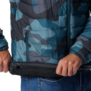 Manteau en duvet d'hiver pour hommes de haute qualité veste multicolore options à capuche épais chaud respirant imperméable manteau fourrure de mouton vente en gros - Product Image 6