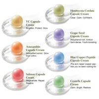 Crème en Capsules Hydratante et Apaisante Anti-rides à la Niacinamide, Effet Quadruple Hydratation et Éclat, Marque Blanche, Pour Tous Types de Peaux
