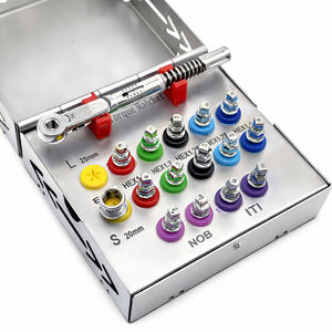 Herramienta de Torque Manual Universal para Implantes Dentales, Destornillador de Trinquete de Acero Inoxidable, Restauración Protésica de Coronas, Agarre Ergonómico, CE - Product Image 1