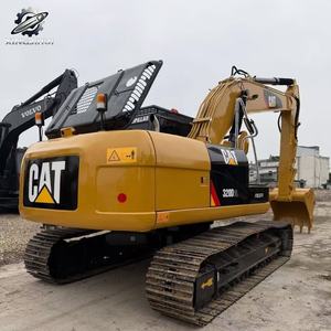 Excavadora de cadenas CAT320D2L usada, 21 toneladas, cucharón de 1.2m³, marca original japonesa, excavadora de construcción mediana, pocas horas de uso, certificación CE - Product Image 2