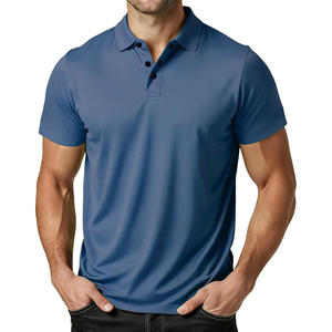 Camisas para Hombre 100% Algodón, Formales, Lisas, de Secado Rápido, Absorben la Humedad, Alta Elasticidad, Prácticos Botones a Presión, Manga Corta - Product Image 2