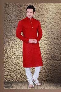 Shalwar Kameez Moderno Mehndi para Hombre, Último Diseño, Secado Rápido y Sin Arrugas, para Todas las Temporadas - Product Image 2