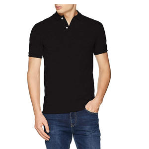 Polo de manga corta multicolor personalizado poliéster cuello alto de talla grande al por mayor de fábrica para hombre - Product Image 5