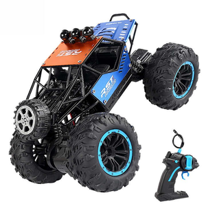 Coche de Control Remoto de Aleación 2.4G, Todoterreno 4x4 Ligero, Eléctrico/Alimentado por CA, el Mejor Camión RC para Escalar y Conducir Fuera de Carretera - Product Image 1