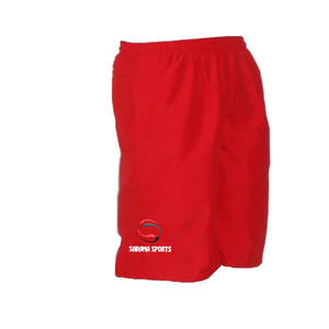 Pantalones cortos de béisbol para hombre de fútbol con logotipo personalizado OEM de alta calidad, pantalones cortos de malla para gimnasio, pantalones cortos elásticos estampados para correr y Fitness - Product Image 2