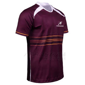 Maillot Rugby Tour Avec Design Propre Et Filetage Durable Pour Les Voyages Et Les Jours De Jeu Match Fit Rugby Jersey - Product Image 3