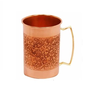 Premium Quality Vintage Copper Drinking Mugs Premium Quality Eco-Friendly Classic Design Custom Size For Parties - Product Image 1