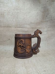 INCLUDE PERSONALIZED Wooden Mug Premium Quality Modern Design Perfect for Tea Coffee Wine and Beer From Falak World Export - Product Image 5