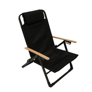 <span class=keywords><strong>Chaise</strong></span> <span class=keywords><strong>pliante</strong></span> portable réglable Kermit, légère en aluminium, pour le <span class=keywords><strong>camping</strong></span> en plein air, la plage, la pêche, avec dossier inclinable - Product Image 3