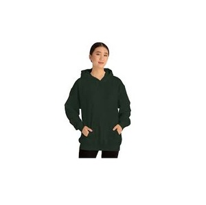 Survêtement unisexe en coton côtelé ample à capuche avec logo personnalisé, marron, en tissu respirant et écologique - Product Image 4