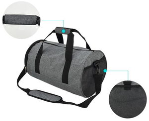 กระเป๋าผ้าใบสำหรับเล่นกีฬาแบบ2025กระเป๋าสะพายไหล่ขนาดใหญ่น้ำหนักเบาพิมพ์ลายเองได้กระเป๋าด้านหน้า - Product Image 4