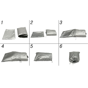 Meilleure Housse de Moto Imperméable Quatre Saisons GM avec Couleur et Logo Personnalisés OEM/ODM Protection Solaire Anti-UV Design Pliable - Product Image 2