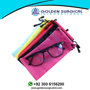 Soft Eyeglasses Bag Waterproof Sunglasses Bags Solid Color Drawstring Pouch Bags Glasses Case <b>Eyewear</b> <b>Accessories</b> - Product Image 5