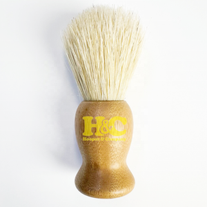 Brocha de Afeitar para Hombre, Mango de Madera, Pelo Sintético, Ecológica, Lista para Enviar, Logotipo Personalizado para Barbería y Salón de Belleza - Product Image 4
