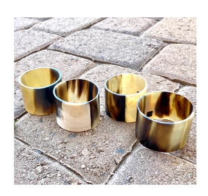 แหวนรองผ้าเช็ดปากรูปเขาควายแบบมีสไตล์สำหรับรับประทานอาหาร - Product Image 1