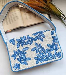 Combo de monedero y cinturón bordado de diseñador - Product Image 1