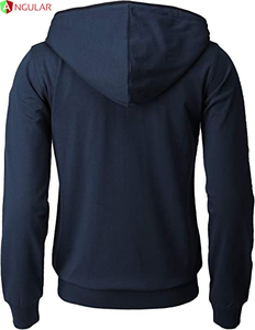 Sudadera con capucha de algodón y poliéster para mujer, prenda deportiva con diseño de bolsillo y bordado personalizado, de alta calidad, Color sólido, nueva y elegante, 100% - Product Image 4
