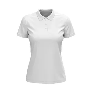 Chemises polo promotionnelles personnalisées Lux pour le merchandising - Product Image 2