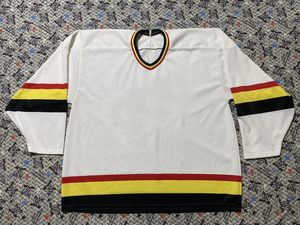 Maillot de hockey sur glace personnalisé en tissu polyester sublimé, uniforme respirant, séchage rapide, durable, tenue d'équipe 2025 - Product Image 3