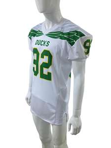 Conjunto de Jersey de Entrenamiento de Fútbol Americano Estilo Urbano para Adultos, Talla Grande, Personalizado, 100% Poliéster, Secado Rápido, Tejido Transpirable - Product Image 3