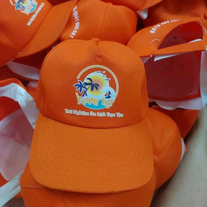 หมวกเบสบอล100% โพลีเอสเตอร์ยูนิเซ็กส์หมวกทรูเกอร์สีเขียวเวียดนามสีเขียวหมวกผ้าแคนวาสสำหรับเล่นกลางแจ้งมี6แผง - Product Image 5