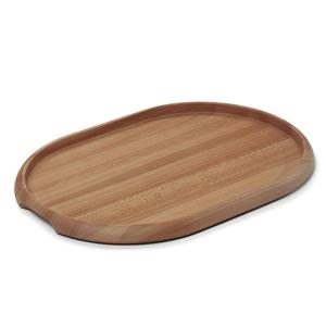 Plateau décoratif de forme ovale Offre Spéciale plateau de service en bois d'acacia pour le plateau en bois de dessert de nourriture de l'exportateur indien - Product Image 6