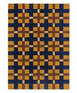 Tapis en laine touffeté à la main de qualité supérieure Nouveau design abstrait géométrique Taille personnalisable Ensemble de tapis en laine de qualité supérieure faits à la main - Product Image 3