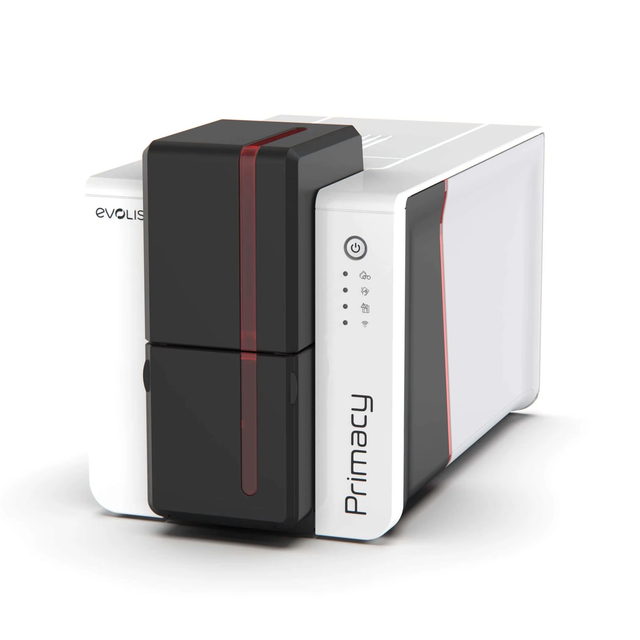 Latest Design Automatic PVC ID Card Printing Machine Evolis Primacy 2 Multicolor Thermal Transfer 2 Station Screen Printer Sale