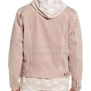 Nouvelle conception de veste en jean pour homme, veste en jean unie pour homme, streetwear, veste en jean pour homme - Product Image 3