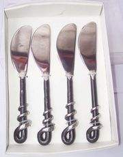 Ensemble de couverts en laiton réutilisables de luxe Couverts à feuilles de qualité alimentaire Cadeau de fête d'affaires élégant avec logo personnalisé gravé Vente en gros - Product Image 4