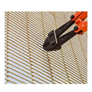 GuardianPath Shield: Elevate Garden Security with our Heavy-Duty 358 Density Mesh Fence Panel, Ensuring Ultimate Sidewalk Safety